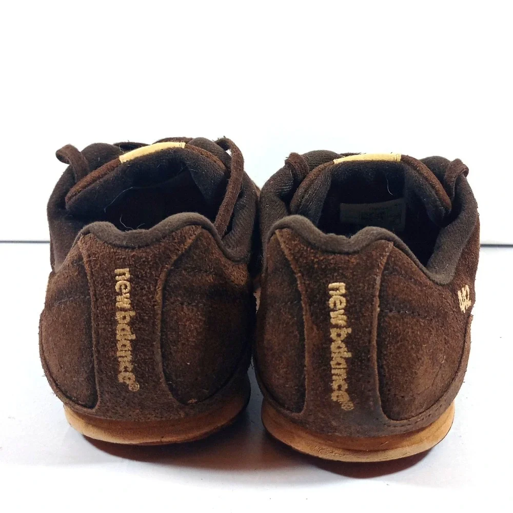 New Balance 442 Mens 11 Dark Brown Suede Gum Sole Casual Retro Trainer Shoes